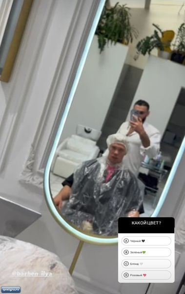 Илья Баженов стал седым