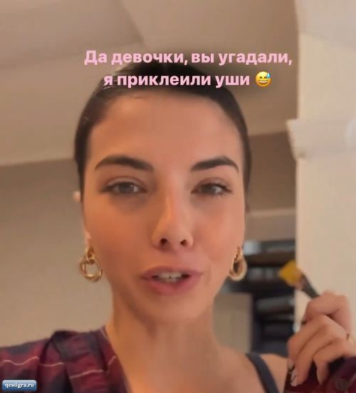 Ирина Пингвинова клеит уши суперклеем