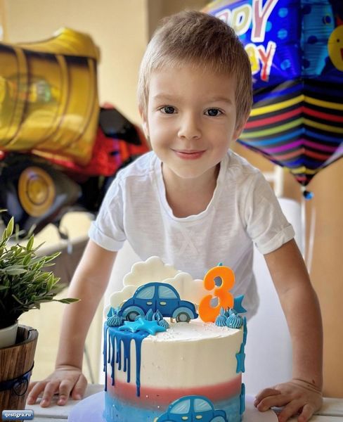 Сыну Андрея Чуева сегодня исполнилось 3 года