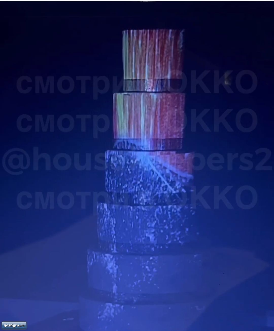 Торт на свадьбе Салибековых