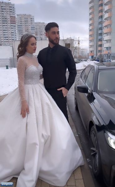 Свадебное платье Вики Лысковец