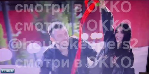 Кристина Бухынбалтэ поймала букет невесты