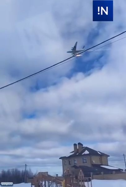 В небе над Ивановской областью упал самолёт. Предварительно все погибл
