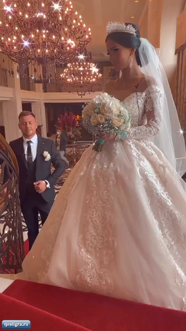 Свадебное платье Ани Левченко