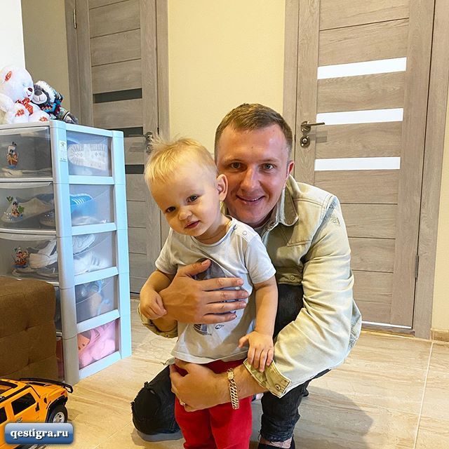 Илья Яббаров навестил сына